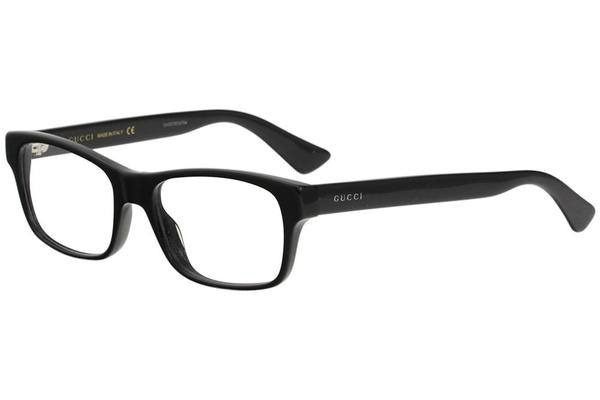 Gucci GG0006O Eyeglasses Frame Full Rim Rectangular Shape