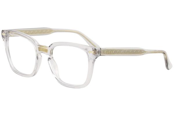 Gucci GG0184O GG/0184/O Eyeglasses Full Rim Square Shape