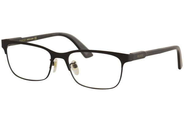  Gucci Men's Eyeglasses Titanium GG0494OJ GG/0494/OJ Full Rim Optical Frame 