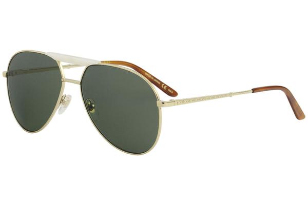  Gucci Men's GG0242S GG/0242/S Fashion Pilot Sunglasses 