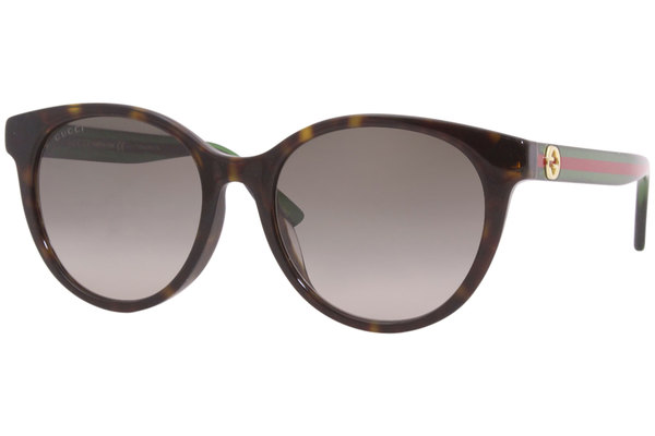  Gucci Web GG0702SK Sunglasses Women's Fashion Cat Eye 