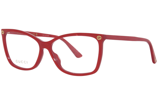 Gucci Women's Eyeglasses GG0025O Full Rim Optical Frame