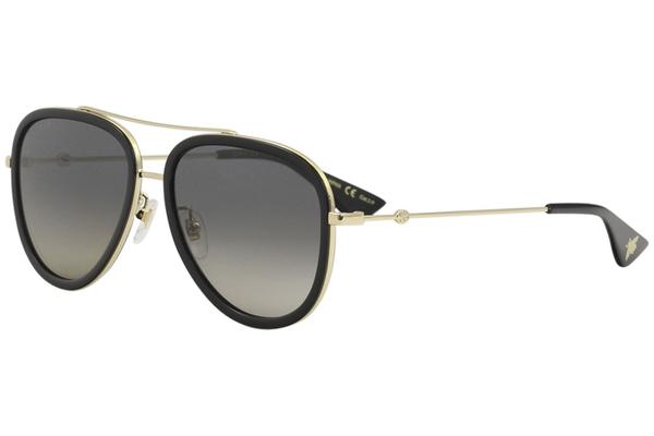 Gucci Women's GG0062S Pilot Sunglasses