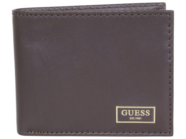 Guess Men's Reilly Excap Slimfold Wallet