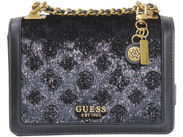  Guess Women's Abey Handbag Fold-Over Flap Crossbody Bag 