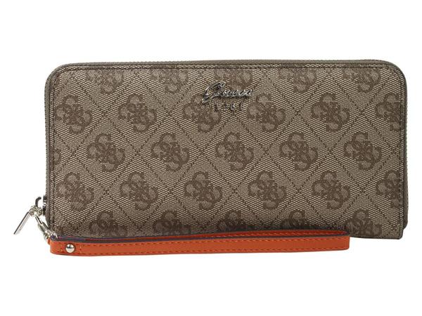  Guess Women's Jacqui Large Zip-Around Clutch Wallet 