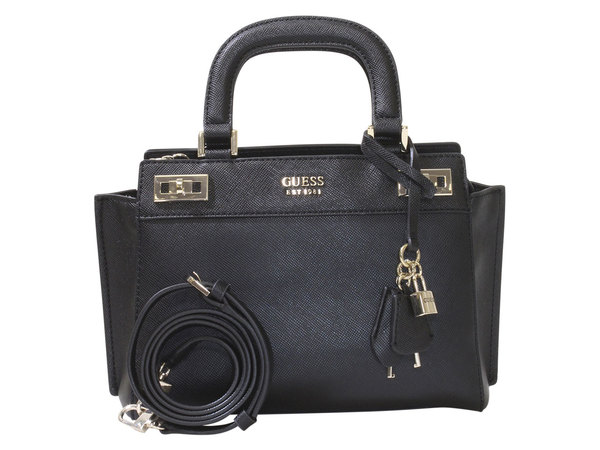 Guess KATEY GIRLFRIEND SATCHEL, Black : Buy Online at Best Price