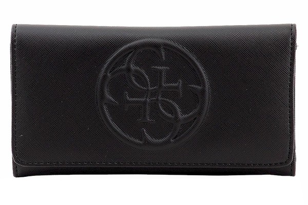  Guess Women's Korry Tri-Fold Slim Clutch Wallet 