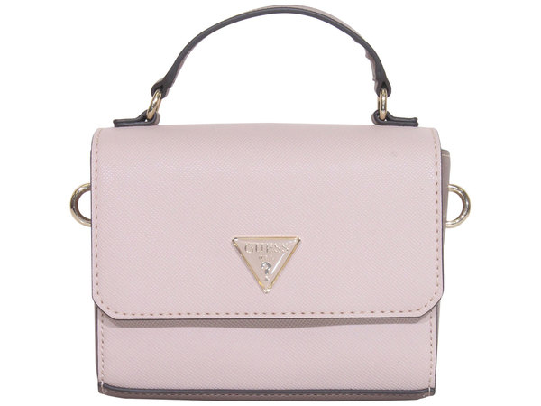  Guess Women's Ynes Mini Handbag Top Handle Flap 