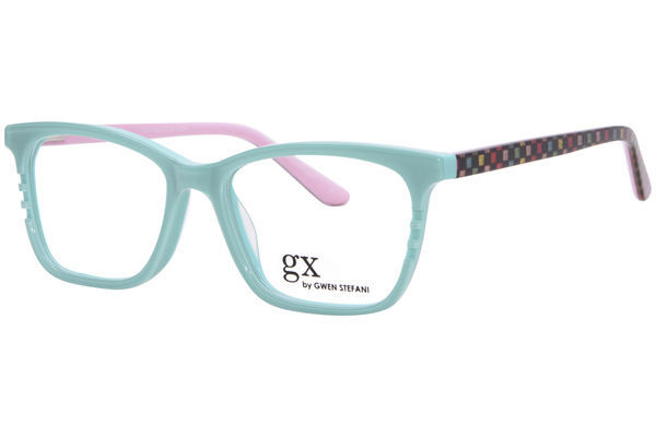 GX By Gwen Stefani GX836 Eyeglasses Youth Kids Girl's Full Rim Square Shape