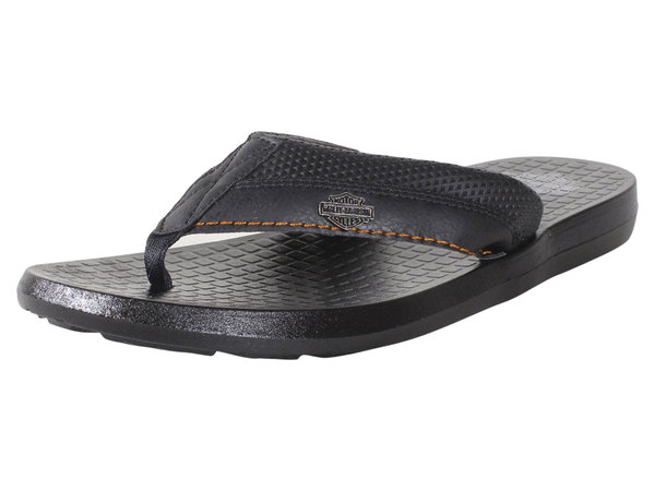  Harley-Davidson Trager Flip Flops Men's Thongs Sandals Shoes 