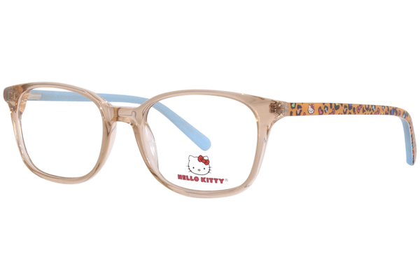  Hello Kitty HK/354-1 Eyeglasses Youth Girl's Full Rim Rectangle Shape 