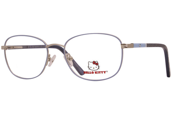 Hello Kitty HK323 Eyeglasses Youth Girl's Full Rim Oval Optical Frame