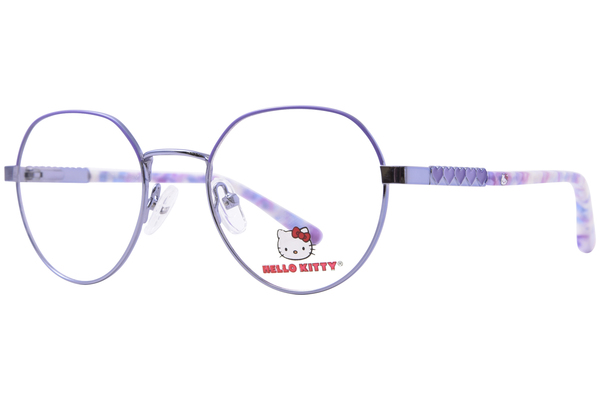  Hello Kitty HK374 Eyeglasses Youth Kids Girl's Full Rim Oval Shape 