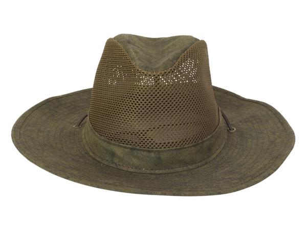  Henschel Men's Aussie Breezer Cotton Duck Safari Hat 