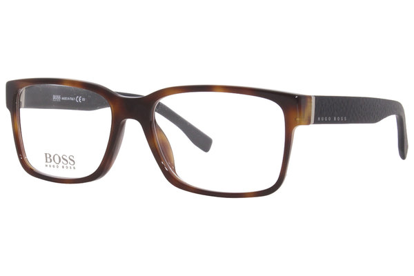  Hugo Boss 0831/IT Eyeglasses Men's Full Rim Rectangle Shape 