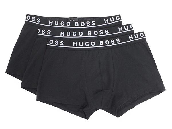  Hugo Boss Men's 3-Pairs Dynamic Stretch Boxers Trunks Underwear 