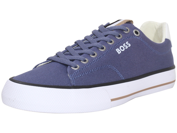  Hugo Boss Men's Aiden Sneakers Low-Top Canvas Shoes 