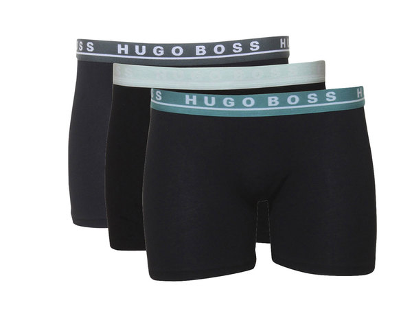 Hugo Boss Men's Boxer Briefs Stretch Underwear 3-Pairs