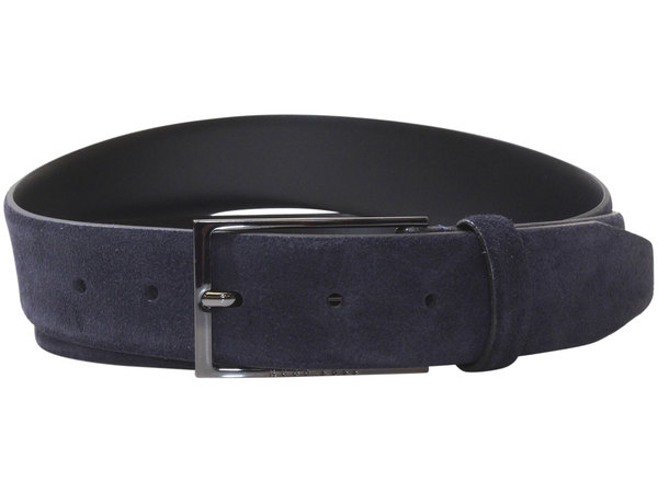 Hugo Boss Men's Calindo Belt Genuine Suede Leather