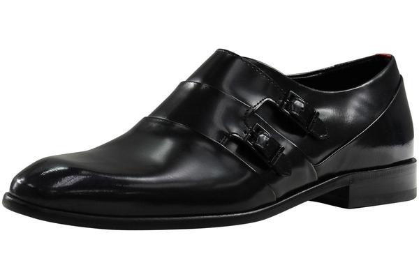 hugo boss double monk strap