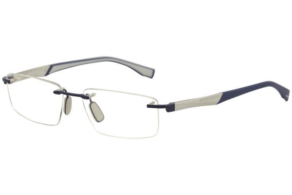 hugo boss rimless glasses 0710