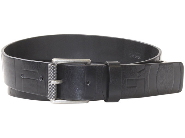  Hugo Boss Men's Gabir-Logo-N Belt Genuine Leather 