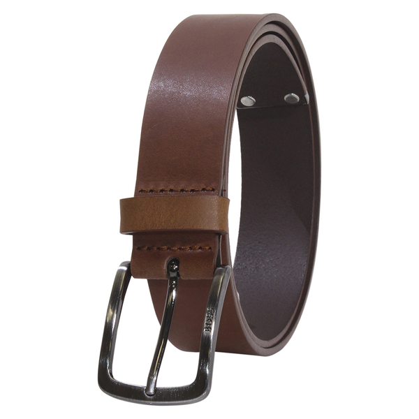  Hugo Boss Men's Jor-Metal-Tip Belt Genuine Leather 