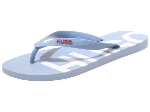 Hugo boss flip flops blue deals