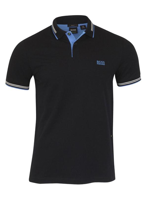 Hugo Boss Men's Paul Slim Fit Short Sleeve Polo Shirt 