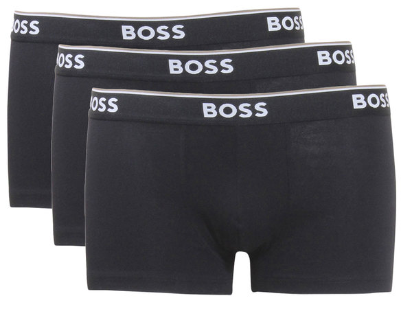  Hugo Boss Men's Power Underwear 3-Pack Trunks Boxers Stretch 