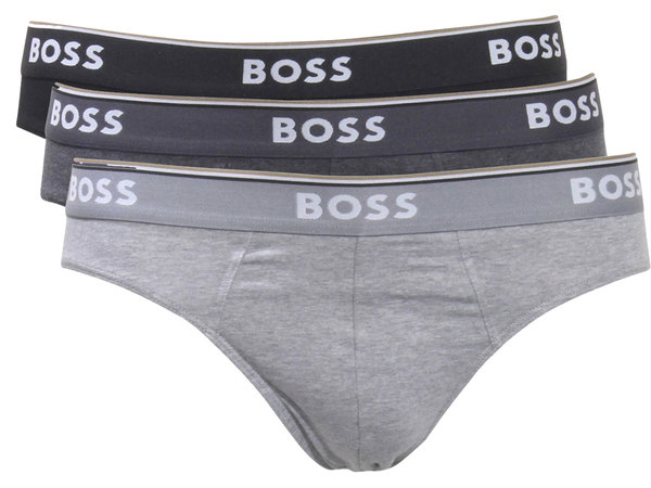  Hugo Boss Men's Power Underwear Briefs 3-Pack Regular Fit 