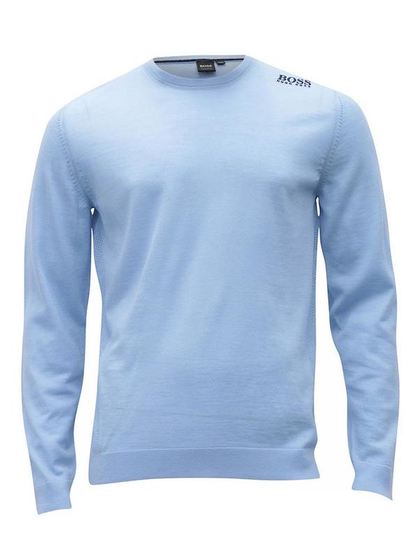  Hugo Boss Men's Ratie-Pro Long Sleeve Crew Neck Wool Sweater Shirt 