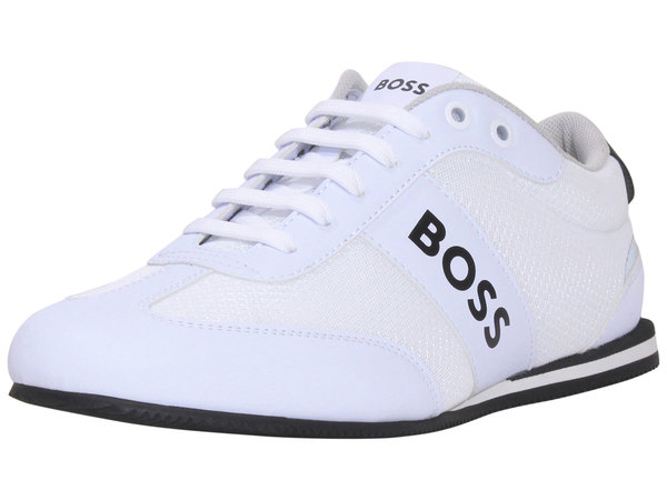  Hugo Boss Men's Rusham Sneakers Lace-Up Trainer Shoes Low-Top 