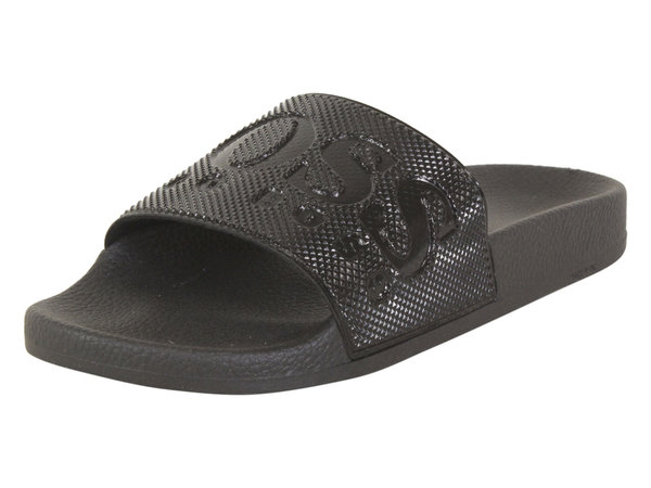  Hugo Boss Men's Solar Diamond Slides Sandals Shoes 