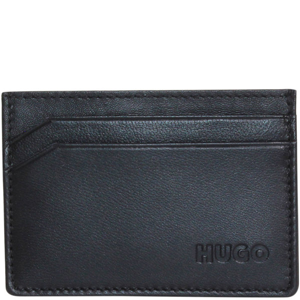 Hugo Boss Men's Subway-S Wallet Card Holder Genuine Leather