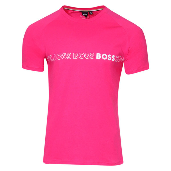  Hugo Boss Men's T-Shirt RN Slim Fit Short Sleeve Crew Neck 