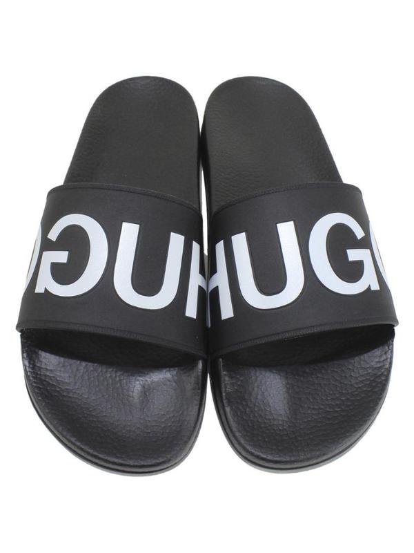 Hugo Boss Men's Timeout-RB Slides Sandals Shoes 