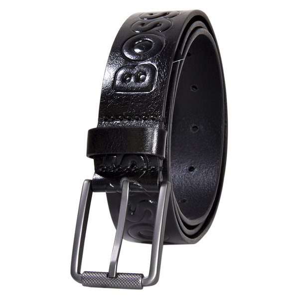  Hugo Boss Men's Tint-Boss-All Belt Genuine Leather Belt 