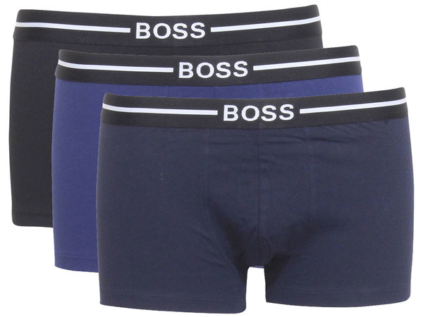 Hugo Boss Men's Trunks Boxers Stretch Underwear 3-Pair