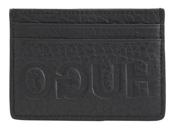  Hugo Boss Men's Victorian-R-S Genuine Leather Card Holder Wallet 