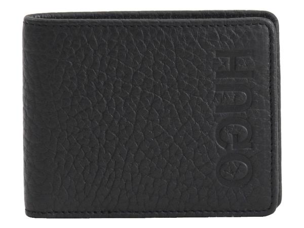  Hugo Boss Men's Victorian Reverse Logo Genuine Leather Wallet 
