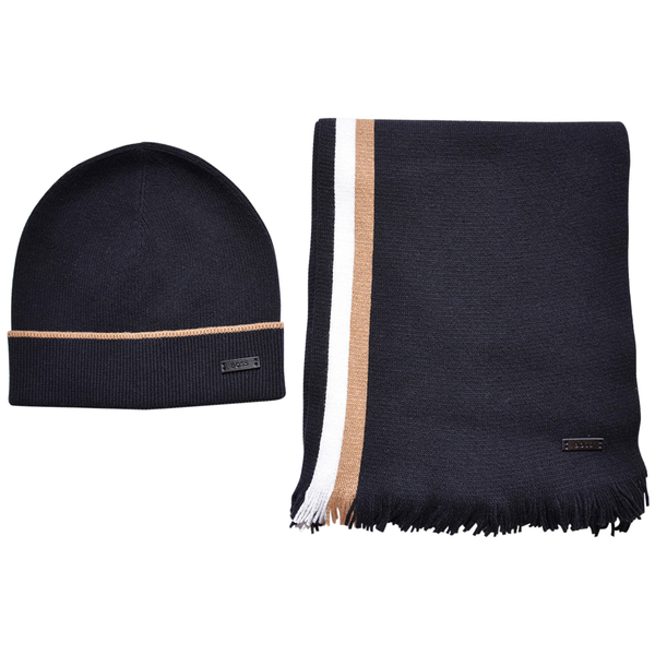  Hugo Boss Morbido_Set Men's Scarf/Beanie 