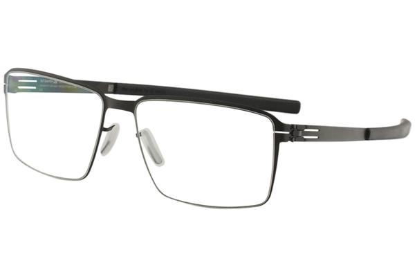  Ic! Berlin Men's Eyeglasses Jens K. Full Rim Flex Optical Frame 