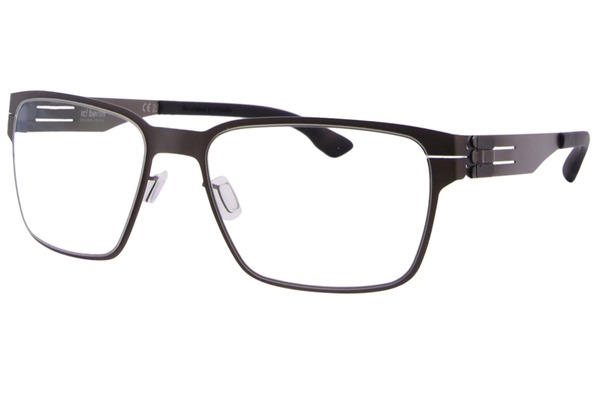  Ic! Berlin Oscar Eyeglasses Men's Full Rim Square Shape 