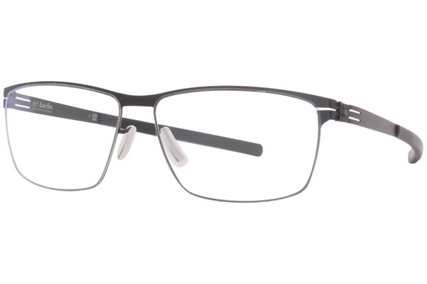  IC! Berlin Sven H. Eyeglasses Men's Full Rim Rectangle Shape 