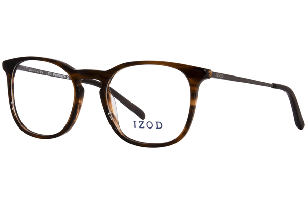  Izod 2102 Eyeglasses Men's Full Rim Square Shape 