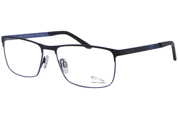  Jaguar 33598 Eyeglasses Men's Full Rim Rectangle Shape 