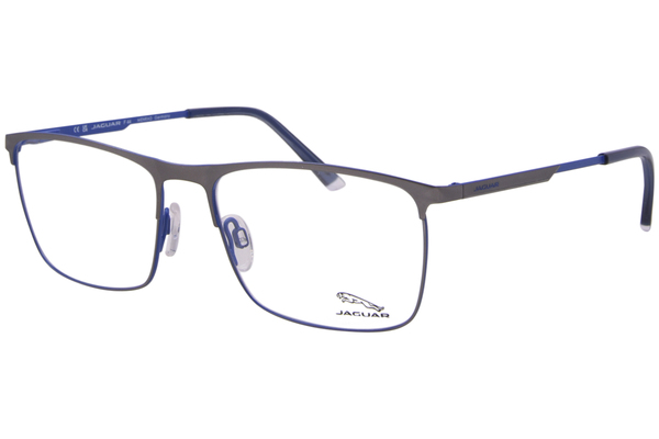  Jaguar 33615 Eyeglasses Men's Full Rim Rectangle Shape 