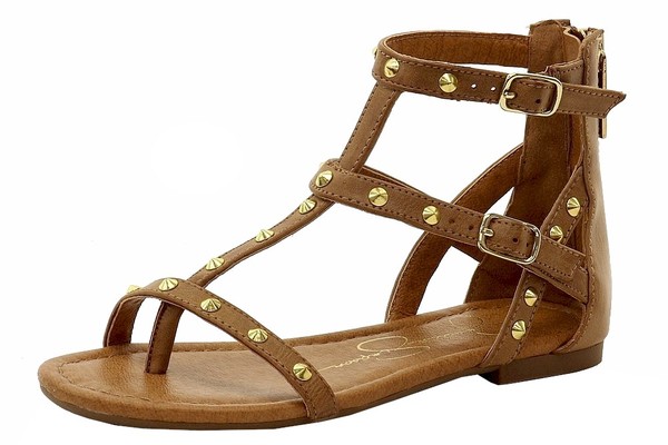  Jessica Simpson Girl's Lenni Fashion Studded Gladiator Sandals Shoes 
